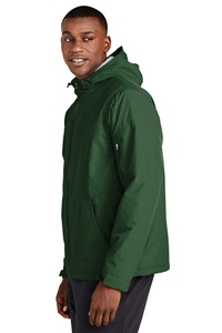 Men's Casual Waterproof Windbreaker <b>Jacket</b> Hooded Zip Outerwear Quick Dry <b>Fleece</b> <b>Lining</b> Running Outdoor - Product Image 6