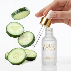 Suero Facial Hidratante de Colágeno con Logotipo Personalizado, Antienvejecimiento, Humectante y Calmante para Piel Madura, Fabricante OEM ODM - Product Image 1