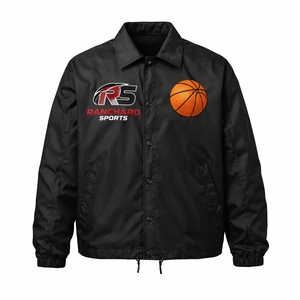 Veste de basketball personnalisée pour homme en tissu Dobby 100% coton, logo sérigraphié, coupe ample, légère, respirante, style urbain - Product Image 1