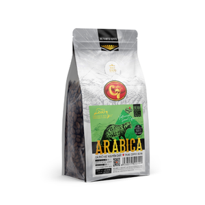 HucaFood Arabica à torréfaction moyenne de haute qualité et grains de café robusta vietnamien Service ODM/OEM Sac à goût neutre - Product Image 4