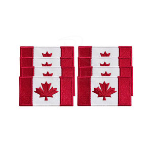 Top Selling Embroidered <b>Iron</b>-On Flag Patches Custom Colors & Sizes <b>Lightweight</b> for Uniforms Backpacks and Hats - Product Image 5