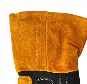Guantes de Soldadura TIG de Piel de Vacuno de Primera Calidad, Servicio OEM, Alta Demanda, la Mejor Fabricación, Cómodos Guantes de Trabajo para Soldador TIG - Product Image 6