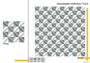 Baldosas para Estacionamiento Exterior Ultra Duraderas de 500X500MM Diseñadas para el Tránsito de Vehículos Pesados con Agarre Confiable y Estructura de Larga Duración - Product Image 2