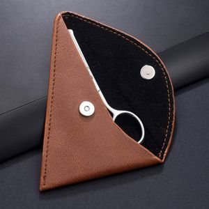 Ciseaux à poils de nez en acier inoxydable, pointe arrondie, petites cisailles, kit de coupe de sécurité pour la beauté - Product Image 3