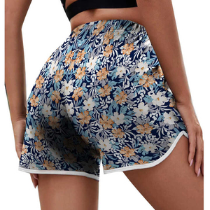 Wholesale Plus Size <b>Women's</b> Wear <b>Compression</b> Workout Breathable 3D Sublimation Printing <b>Shorts</b> For <b>Women</b> Latest <b>Women's</b> <b>Short</b> - Product Image 2