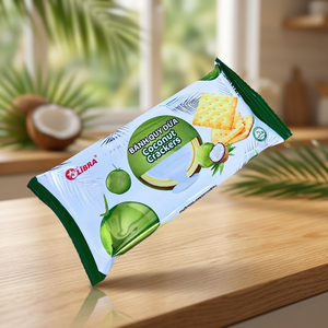 Esta caja de galletas de coco de 220 g es la energía dulce exacta que tu estante de cocina necesita. Proveedor ODM - Product Image 1