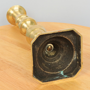 Heavy Solid <b>Brass</b> <b>Candlestick</b> Candle Holder Vintage <b>Antique</b> <b>Brass</b> Taper Candle Stand Decorative Tabletop Home Decor - Product Image 6