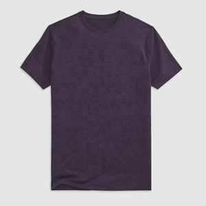 T-shirt personnalisé en bambou, T-shirt col rond en coton biologique pour homme, T-shirt ajusté d'été à manches courtes - Product Image 5