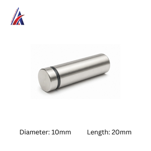 Malaysia Seller Premium Stainless Steel Bolt and Nut 10mm x 20mm Heavy Duty Fastener Set for Machinery & DIY Fixing - Product Image 1