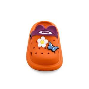 <b>Orange</b> Girls' Casual <b>Flip</b> <b>Flop</b> Chunky Design KD5315 - Product Image 1