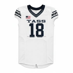 Uniforme de Fútbol Americano Femenino, Impreso y Personalizado, Venta al Por Mayor OEM - Product Image 1