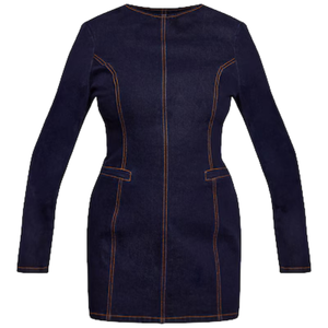 Vestidos Vaqueros para Mujer, Tela Cómoda, Venta al por Mayor, Personalizables, Muestra Gratuita, Mejor Calidad - Product Image 1