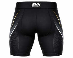 Men Performance <b>Compression</b> Shorts Custom Logo Quick Dry Stretch Gym Running Training Sports Base Layer Tights Wholesale OEM Man - Product Image 2