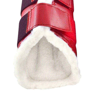 Horse Protective Tendon <b>Brushing</b> Training <b>Boots</b> Leg Guards Equestrian Riding Luxury Sports Waterproof Horse Fur <b>Boots</b> Equestrian - Product Image 5