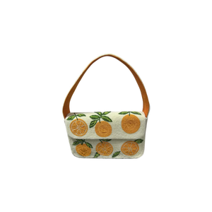 Handmade Strawberry Beaded Square Bag for Women Embroidered Shoulder <b>Purse</b> <b>Cute</b> Fashion Handbag Promotional Use - Product Image 5