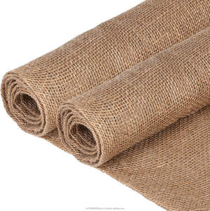 Tela de yute 100% natural, ecológica, duradera y biodegradable, rollo de tela de arpillera de 40 pulgadas x 1 m, 7 oz, fabricado en Bangladesh. - Product Image 4
