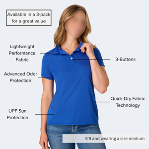 Latest Design New Style <b>Women's</b> Polo Shirts Quick Dry Moisture Wicking Best Quality Comfortable Relaxed Fit <b>Women</b> Polo T-Shirts - Product Image 5