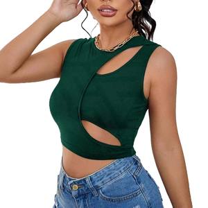 Ladies Premium Quality Athletic Fitness Singlets Everyday Training Tank <b>Tops</b> Custom Design Wholesale Hot Sale <b>Crop</b> <b>Tops</b> - Product Image 2