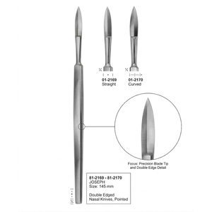 Bisturís Quirúrgicos de Acero Inoxidable y Acero al Carbono, Hojas Desechables Estériles con Mango, Herramientas de Diagnóstico Médico - Product Image 2