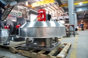 Ventilador Axial/Centrífugo de Techo de Accionamiento Directo 220-380V, Fábrica PHUONG LINH, con Acero Inoxidable, Tipo AC ACPL-4-6.2D - Product Image 5
