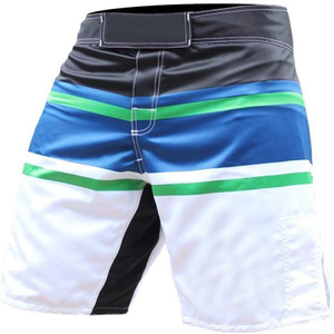 Shorts MMA personnalisés légers, extensibles dans les deux sens, avec panneau extensible à l'entrejambe - Product Image 3