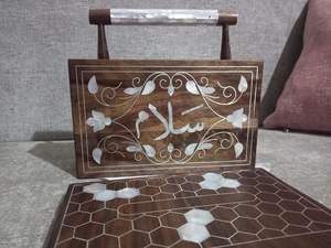 กระเป๋าคลัทช์เปลือกไม้คุณภาพสูง – กระเป๋าออกงานแบบแข็งสุดหรู – ดีไซน์ฝังมุก – กระเป๋าสำหรับงานแต่งงานและงานปาร์ตี้จากดีไซเนอร์ สั่งซื้อจำนวนมาก - Product Image 2