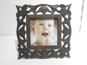 Silver Rectangle Metal Photo <b>Frame</b> With Beaded Edge Horizontal DesignWall decor Photo <b>frame</b> vintage <b>gold</b> and stone photo <b>frame</b> - Product Image 6