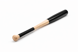 Bate de Béisbol de Madera Natural Ligero de 1 Pieza con Logotipo Personalizado de Crox Enterprises, Empuñadura de Goma |   Béisbol de Competición de Alto Rendimiento - Product Image 5