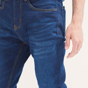 Pantalon en jean pour homme, coupe droite, intemporel, confortable, mélange de coton, parfait pour le streetwear décontracté, le travail, les voyages et le quotidien - Product Image 4