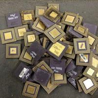 Composants de récupération d'or de CPU en céramique, matériel de recyclage électronique en vrac pour socket LGA 1151, usage de bureau, origine France