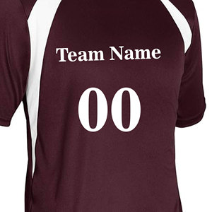 Camiseta de Fútbol Americano Rosa, Cuello en V, Manga Corta, Malla Transpirable, 100% Poliéster, Número 23 Estampado por Transferencia de Calor, Unisex, Deportiva - Product Image 4
