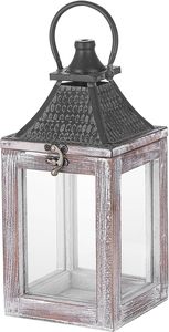 Trusted Manufacturer Fashionable Wooden <b>Lantern</b> <b>Candle</b> Holder With Strong Handle For Indoor Outdoor Decorative Lighting - Product Image 6