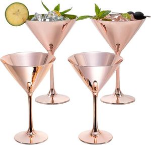 Verre à cocktail Martini élégant en cuivre martelé avec paille – Vaisselle de bar haut de gamme pour la présentation de boissons et les événements - Product Image 2