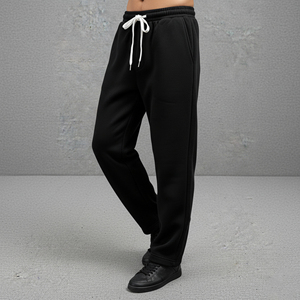 Pantalones Deportivos Personalizados de Felpa de Algodón Grueso, Pantalones Deportivos Casuales para Gimnasio y Fitness, Fabricante y Proveedor OEM - Product Image 3