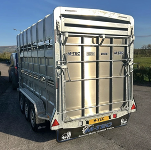 Remorque agricole haute résistance 2026 pour le transport de bétail en France, capacité 2000 kg, roues durables, châssis robuste pour le bétail - Product Image 1