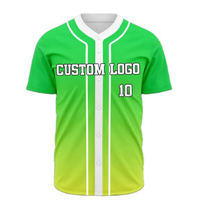 Maillot de baseball personnalisé à sublimation avec boutons, design sur mesure, vente en gros à prix réduit pour les tenues d'équipe - Product Image 6