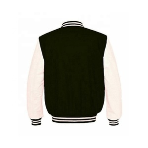 Custom Quality Canvas Bomber <b>Jacket</b> for <b>Men</b> Winter Varsity Baseball <b>Jacket</b> with Chenille Embroidery <b>Letter</b> Pattern Waterproof - Product Image 6