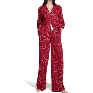 Women's Two Piece Sleeping Suit Set Custom Pajamas Lounge Wear <b>Sleep</b> <b>Tee</b> Set for Women Perfect Pajama Sets for <b>Sleep</b> - Product Image 1