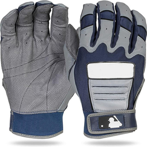 Gants de frappe en cuir gris de qualité supérieure, rembourrés, avec fermeture auto-agrippante, unisexes, pour adultes, pour l'entraînement. - Product Image 1
