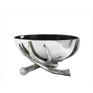 Luxury Handmade Ceramic Bowl With Deer Head Handles <b>Retro</b> Design For Food Serving <b>Gifting</b> - Product Image 2