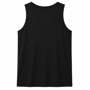 Camiseta sin mangas Cosh International para hombre, color negro sólido, cuello redondo, transpirable, elegante, para uso al aire libre, estilo musculoso. - Product Image 3
