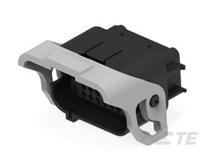 1743062-2 TE 36 Pin Male Copper Contact IP67 Sealed Black Wire-To-Wire Automotive Electrical Housing Wiring Harness Connector - Product Image 1