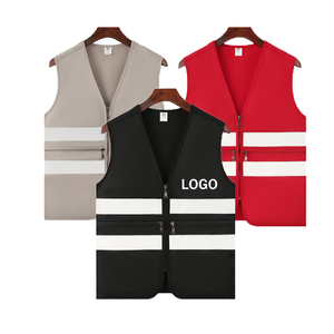 Chaleco de Seguridad de Alta Visibilidad Ignífugo Premium con Doble Barra Reflectante, Ropa de Trabajo FR, Tallas Grandes, para Construcción y Jardinería - Product Image 1