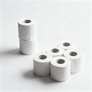 Papier toilette premium 3 plis, 10 rouleaux, extra doux, absorbant, rouleau de salle de bain pour la maison, l'hôtel, vente en gros - Product Image 4