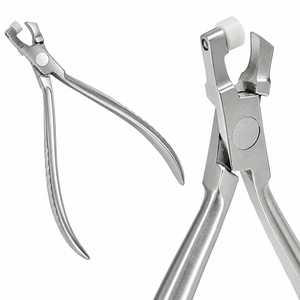 Pince de retrait de bagues orthodontiques, à embout en caoutchouc remplaçable, en acier inoxydable allemand, instrument dentaire, fabricant OEM - Product Image 4