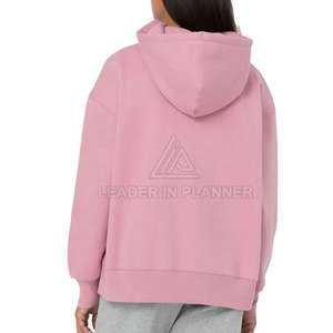 เสื้อมีฮู้ดสำหรับผู้หญิงสีพื้นระบายอากาศไซส์ใหญ่พิเศษดีไซน์ใหม่ล่าสุด - Product Image 2