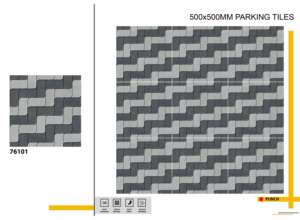 Baldosas para Estacionamiento en Exteriores de Alto Rendimiento 50X50CM Diseñadas para Uso Exterior en Condiciones Difíciles Donde la Seguridad y Durabilidad de la Superficie son Esenciales - Product Image 4