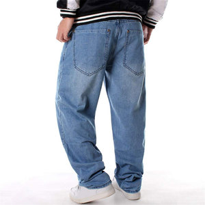 New Fashion Custom Design Straight Jeans for <b>Men</b> High Quality Breathable Denim Pants in Low Price Autumn Summer Casual Wear - Product Image 4