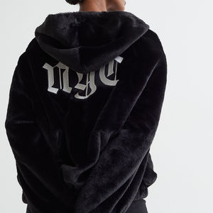 Sudadera con Capucha de Punto para Mujer, Otoño-Invierno, Personalizable, de Alta Calidad, Venta al Por Mayor - Product Image 4