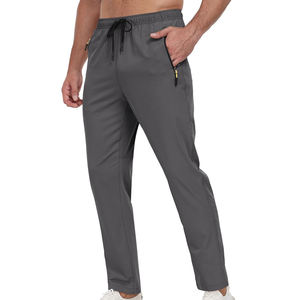 Breathable Factory Direct Custom Logo Washed Men Sports Pants High Quality Slim Fit Breathable Sweatpants Quick Dry - Product Image 1